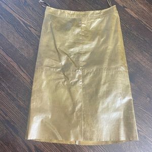 GAP Midi gold skirt